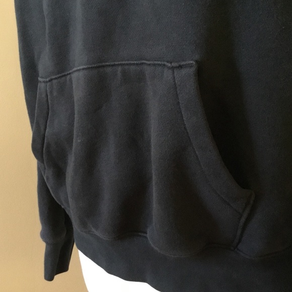 ESSENTIALS Fear of God Black Hooded Sweatshirt - Picture 6 of 11